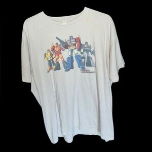 Vintage Transformers Graphic T-Shirt size 2XL *read*